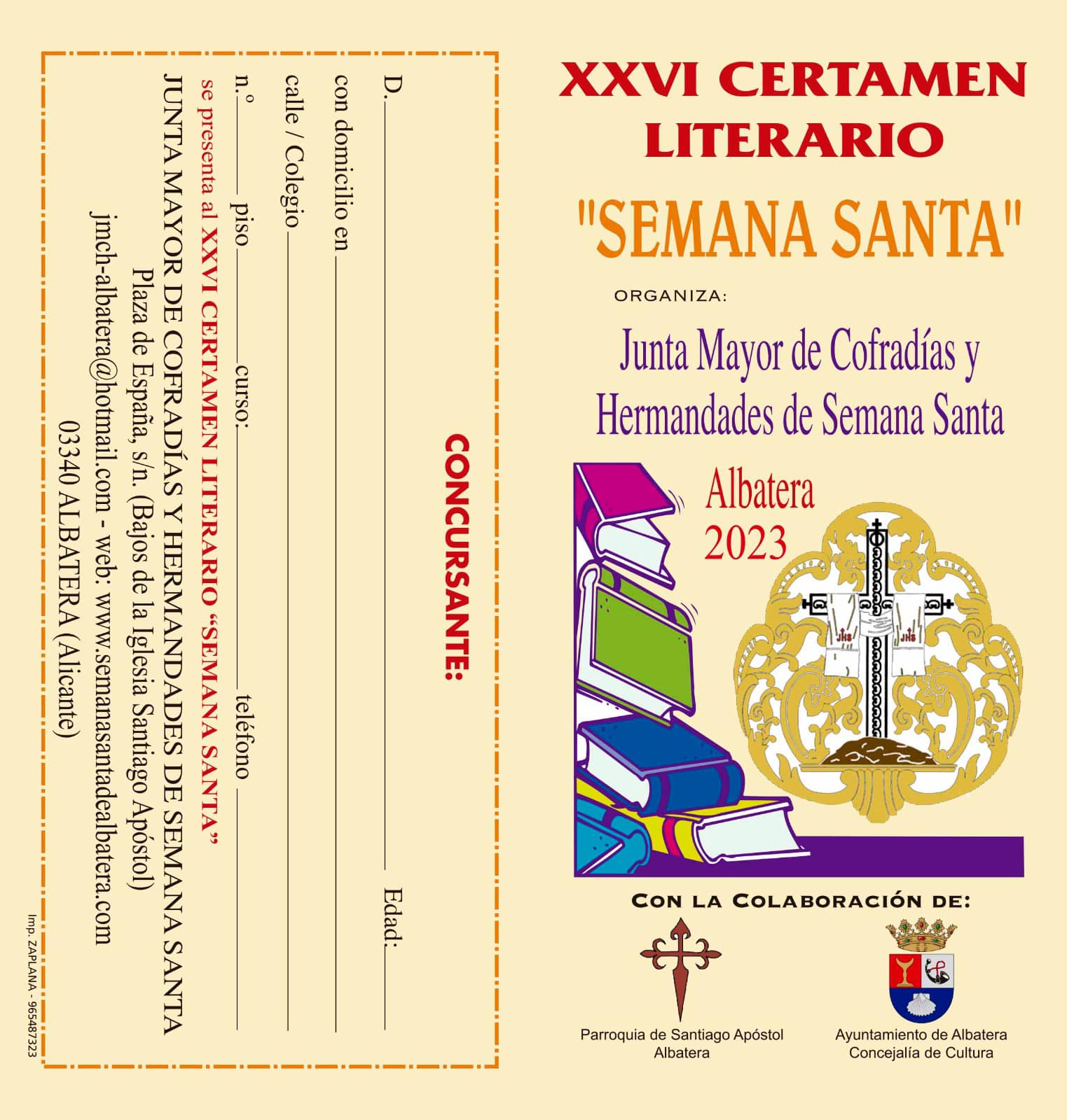 XXVI Certamen Literario “Semana Santa” Fotografia4
